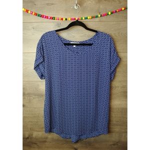 Pleione hi low blouse